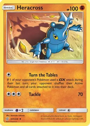 Heracross (107/236) [Sun & Moon: Unified Minds] Pokémon