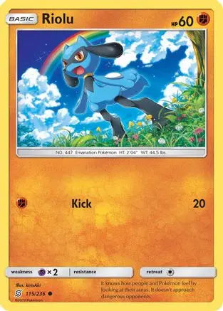 Riolu (115/236) [Sun & Moon: Unified Minds] Pokémon