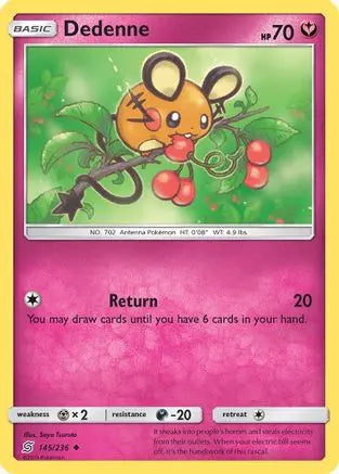 Dedenne (145/236) [Sun & Moon: Unified Minds] Pokémon