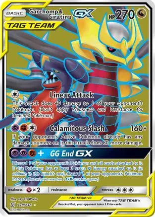 Garchomp & Giratina GX (228/236) [Sun & Moon: Unified Minds] Pokémon