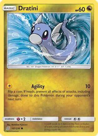 Dratini (147/236) [Sun & Moon: Unified Minds] Pokémon