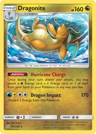 Dragonite (151/236) [Sun & Moon: Unified Minds] Pokémon