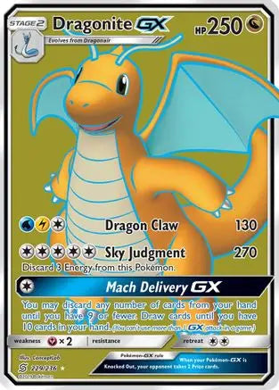 Dragonite GX (229/236) [Sun & Moon: Unified Minds] Pokémon