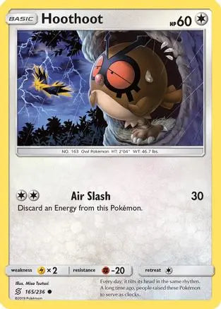 Hoothoot (165/236) [Sun & Moon: Unified Minds] Pokémon