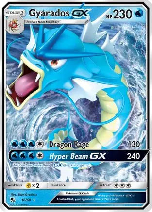 Gyarados GX (16/68) [Sun & Moon: Hidden Fates] Pokémon