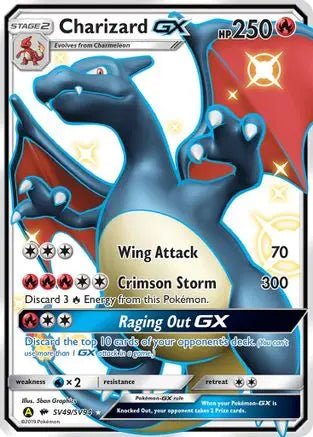 Charizard GX (SV49/SV94) [Sun & Moon: Hidden Fates - Shiny Vault] Pokémon