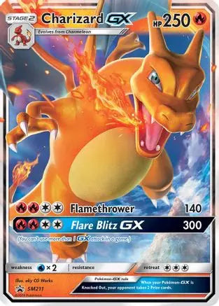 Charizard GX (SM211) [Sun & Moon: Black Star Promos] Pokémon