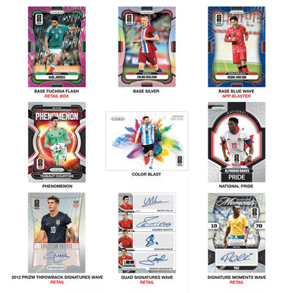 2026 Panini PRIZM FIFA World Cup Mega Box Doe's Cards