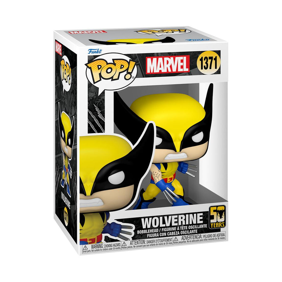 Funko POP! Marvel: Wolverine 50th – Ultimate Wolverine (Classic) 3.78-in Vinyl Figure