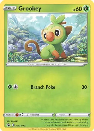 Grookey (SWSH001) [Sword & Shield: Black Star Promos] Pokémon