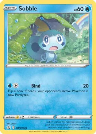 Sobble (SWSH003) [Sword & Shield: Black Star Promos] Pokémon
