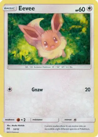 Eevee (12/12) [McDonald's Promos: 2019 Collection] Pokémon