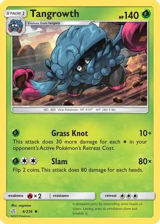 Tangrowth (6/236) [Sun & Moon: Cosmic Eclipse] Pokémon