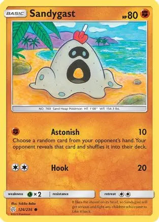 Sandygast (126/236) [Sun & Moon: Cosmic Eclipse] Pokémon