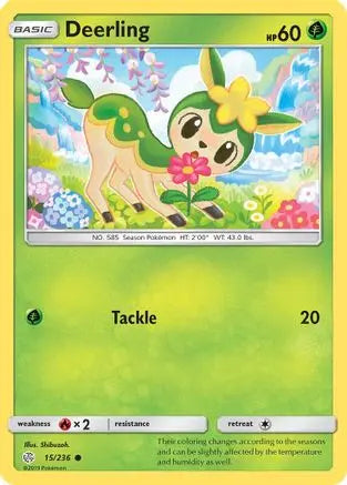 Deerling (15/236) [Sun & Moon: Cosmic Eclipse] Pokémon