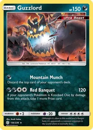 Guzzlord (136/236) [Sun & Moon: Cosmic Eclipse] Pokémon