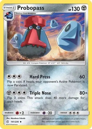 Probopass (141/236) [Sun & Moon: Cosmic Eclipse] Pokémon