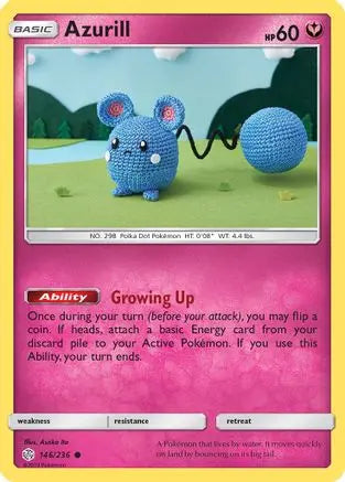 Azurill (146/236) [Sun & Moon: Cosmic Eclipse] Pokémon