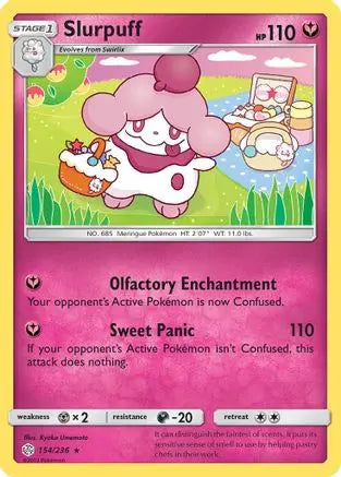 Slurpuff (154/236) [Sun & Moon: Cosmic Eclipse] Pokémon