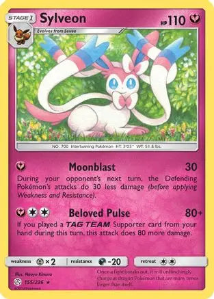 Sylveon (155/236) [Sun & Moon: Cosmic Eclipse] Pokémon