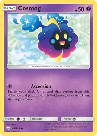 Cosmog (99/236) [Sun & Moon: Cosmic Eclipse] Pokémon
