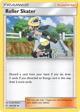 Roller Skater (203/236) [Sun & Moon: Cosmic Eclipse] Pokémon