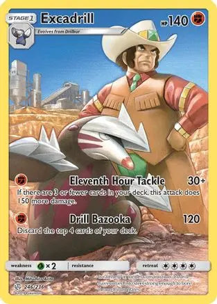 Excadrill (246/236) [Sun & Moon: Cosmic Eclipse] Pokémon