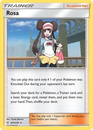 Rosa (204/236) [Sun & Moon: Cosmic Eclipse] Pokémon