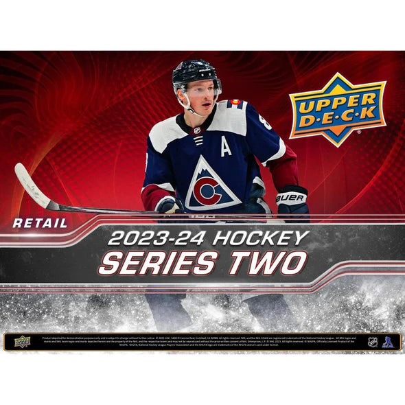 2023-24 Upper Deck Series 2 Hockey Tin