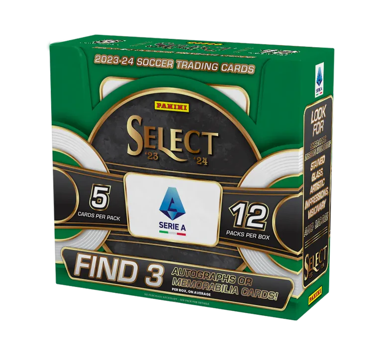 2024-25 Panini Select Serie A Soccer Hobby Box - Doe's Cards