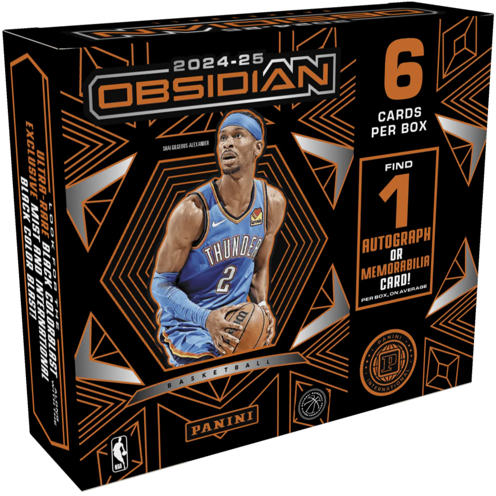 2024-25 Panini Obsidian Basketball International Hobby Box - Doe's Cards
