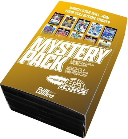 2025 Club Legacyz Icons 1st Edition Soccer Mystery Pack