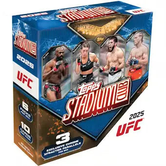 2025 Topps Stadium Club UFC Mega Box Doe's Cards