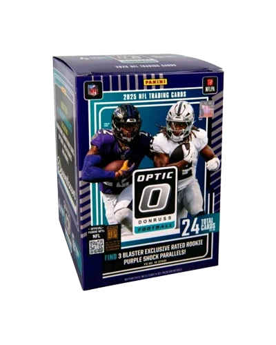 2025 Panini Donruss Optic Football Blaster Doe's Cards