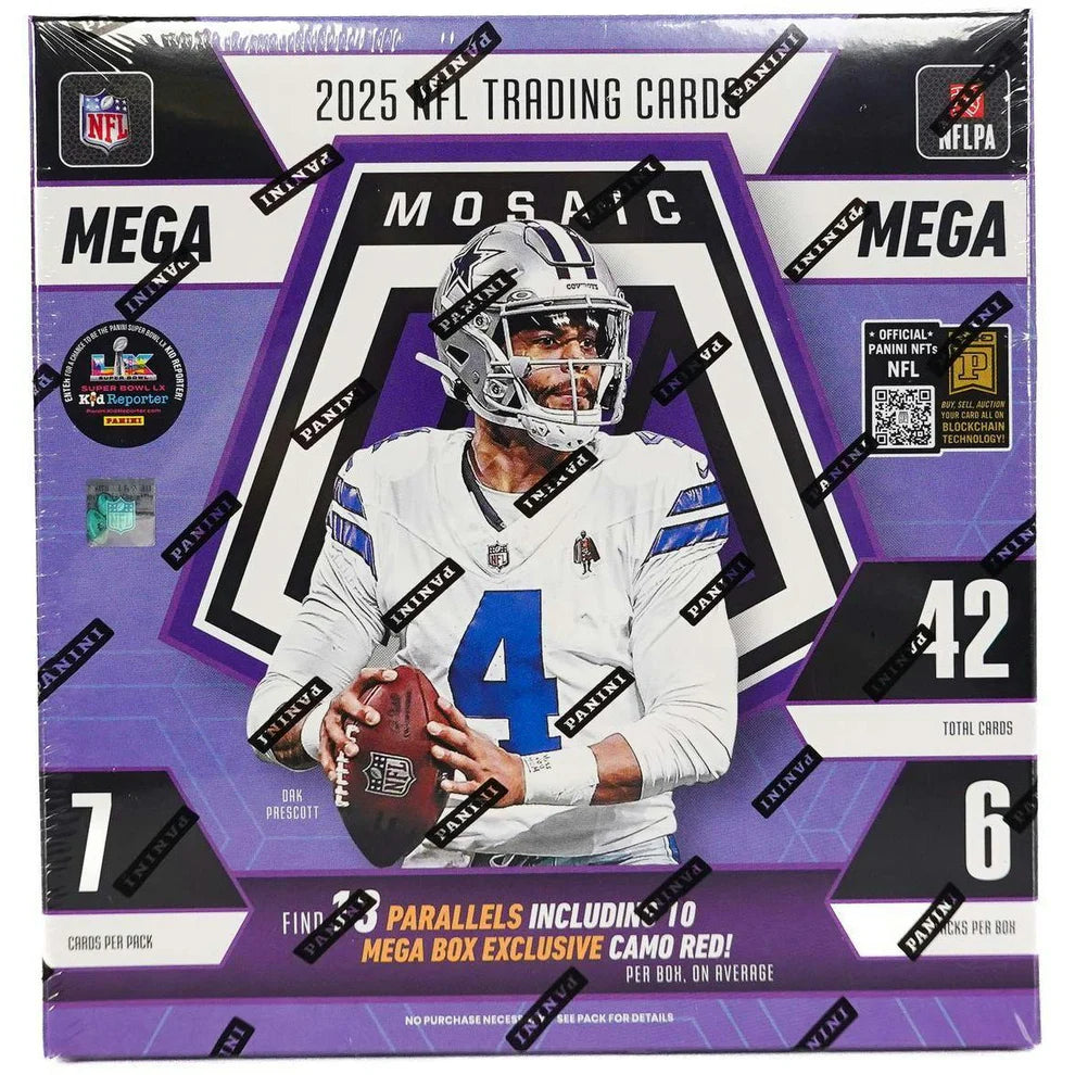 2025 Panini Mosaic Football Hobby Mega Box