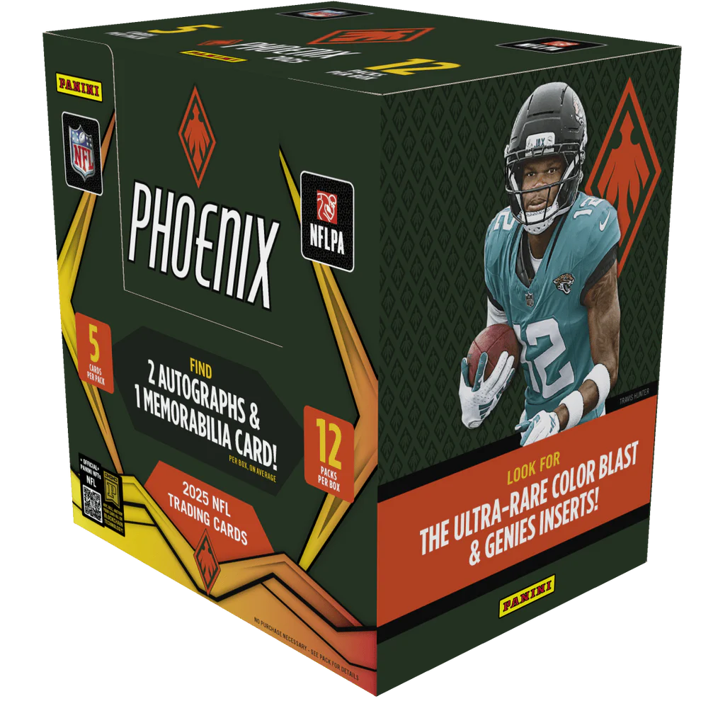 2025 Panini Phoenix Football Hobby Box - Doe's Cards