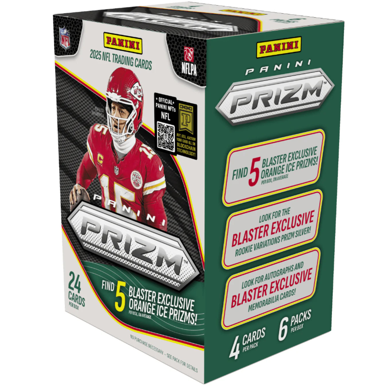 2025 Panini Prizm Football Hobby Blaster Box Doe's Cards