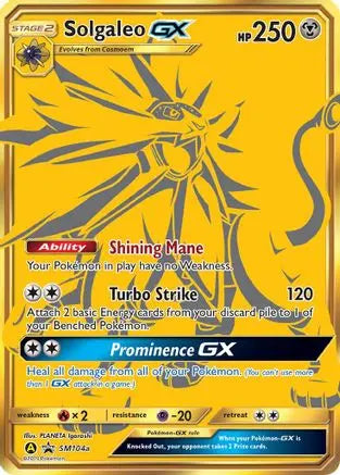 Solgaleo GX (SM104a) [Sun & Moon: Black Star Promos] Pokémon