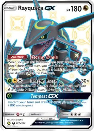 Rayquaza GX (177a/168) [Alternate Art Promos] Pokémon