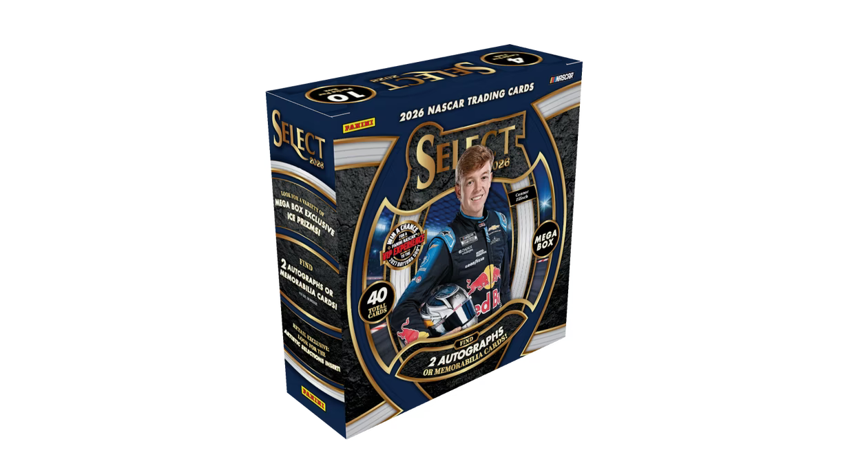 2026 PANINI RACING SELECT MEGA BOX Doe's Cards