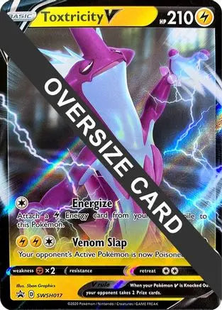 Toxtricity V (SWSH017) (Jumbo Card) [Sword & Shield: Black Star Promos] Pokémon