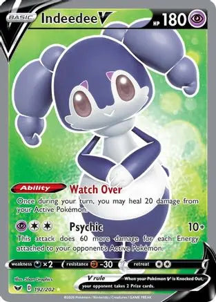 Indeedee V (192/202) [Sword & Shield: Base Set] Pokémon