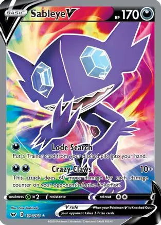 Sableye V (194/202) [Sword & Shield: Base Set] Pokémon
