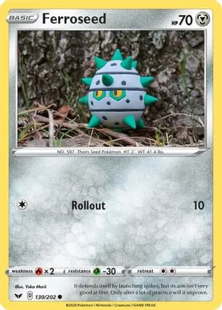 Ferroseed (130/202) [Sword & Shield: Base Set] Pokémon