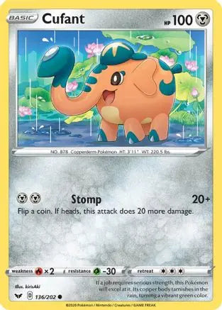 Cufant (136/202) [Sword & Shield: Base Set] Pokémon