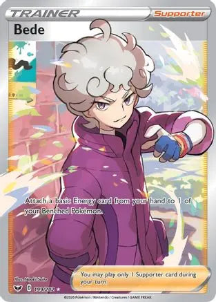 Bede (199/202) [Sword & Shield: Base Set] Pokémon