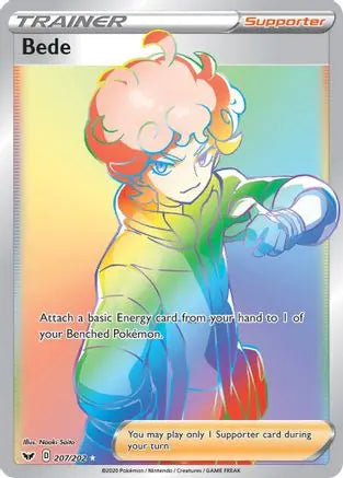 Bede (207/202) [Sword & Shield: Base Set] Pokémon