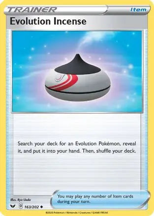 Evolution Incense (163/202) [Sword & Shield: Base Set] Pokémon