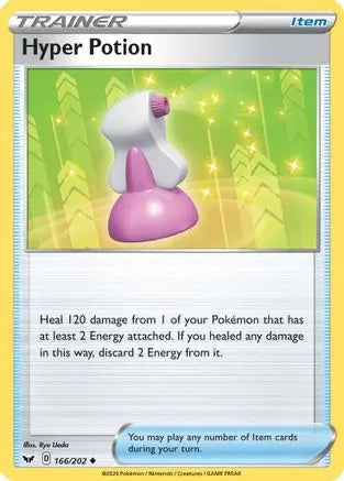 Hyper Potion (166/202) [Sword & Shield: Base Set] Pokémon