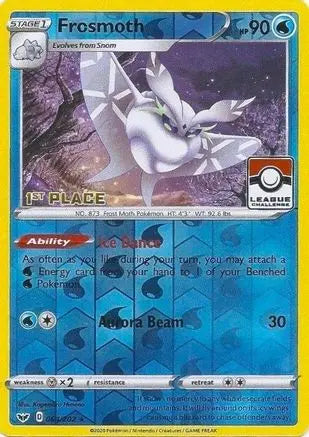 Frosmoth (064/202) (League Promo 1st Place) [Sword & Shield: Base Set] Pokémon